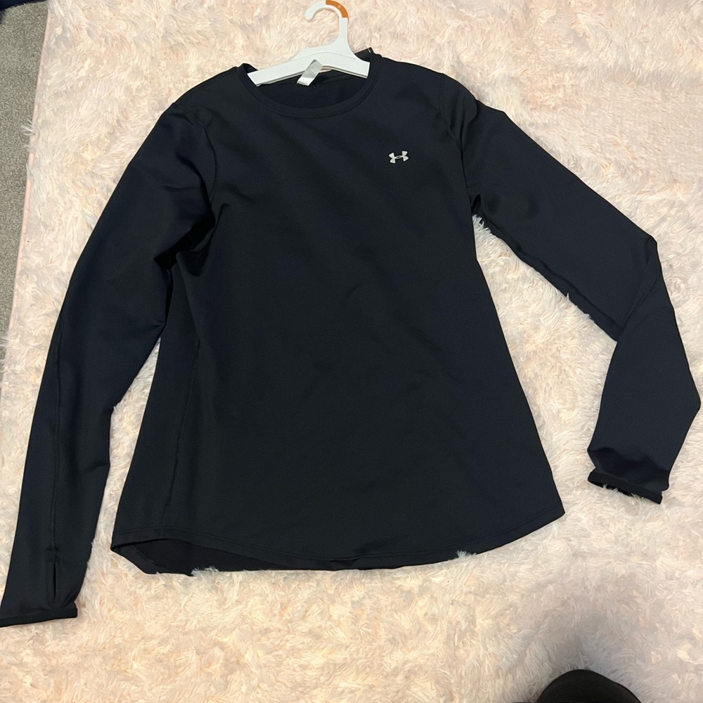 Under Armour Women's ColdGear Crew 4.0 Base Layer Shirt Size Large